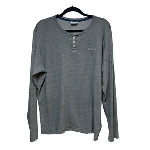 Columbia Men’s‎ Thistletown Park Henley Gray Size Large